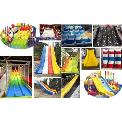 Indoor playground crazy big slide rails high quality plastic project games slide Shadow picture game slide