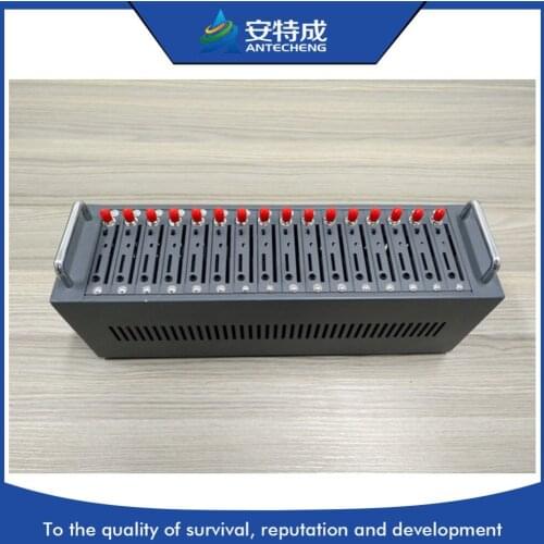 Multi-socket gsm gprs 16 ports modem Q2406 sms modem pool STK 16 port gsm modem pool