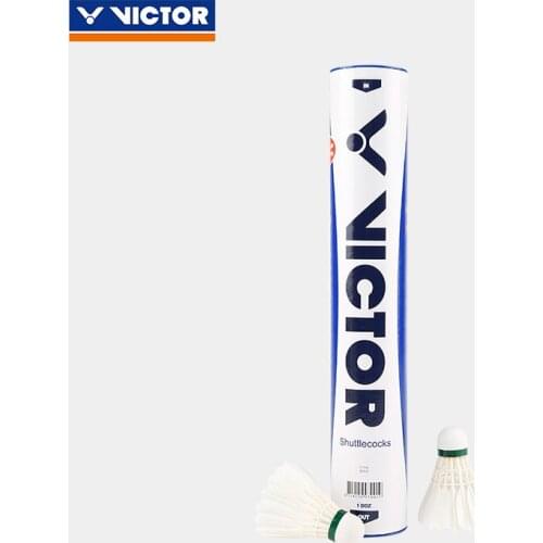 VICTOR Badminton Special Selection Goose Feather Ball 12 Master ACE MS-ACE Victory In Hand