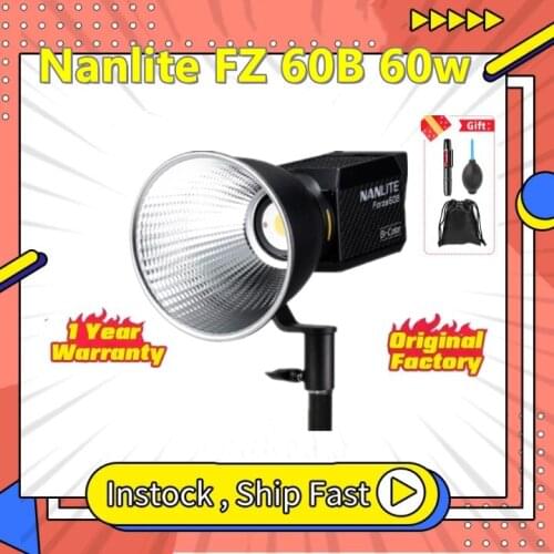 Nanguang Nanlite F 60B 60w LED Light Bi-color 2700K-6500K Video Light Professional Studio Strobe Flash Lamp lighting 60w