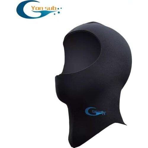 3MM/5MM Diving cap Neoprene Scuba Diving Hood With Shoulder Winter Keep Warm Hat Caps Spearfishing Snorkeling Equipment Wetsuit