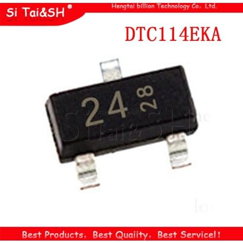 20PCS DTC114EKAF SOT23 DTC114EKA DTC114EK DTC114E DTC114 SOT-23 DTC114EKAF T146 New Original
