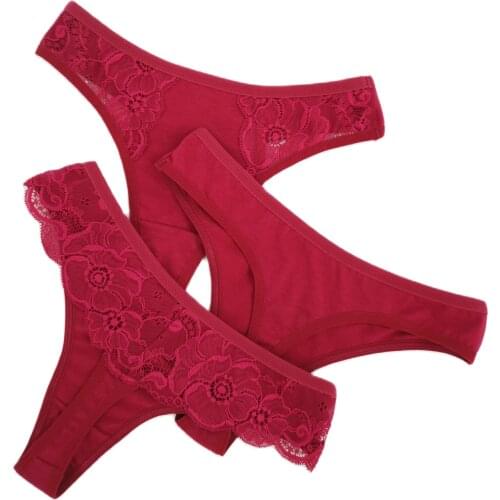 Sexy thong g-string ladies' t-back lingerie erotic panties g-string and thong womens cotton lace thong g-string free shipping