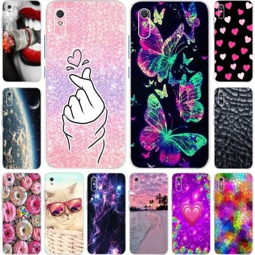 Printed Silicone Phone Case For Xiaomi Redmi 9A Cases Tranparent TPU Soft Back Cover For Xiaomi Redmi 9A 9 A Coque Redmi9A 6.53"