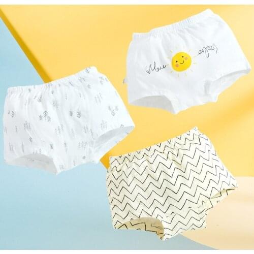 Boys and Girls Underwear Children Panties Cotton boxer shorts baby Underwear Kids Underwear 110-140cm Height 1 Pcs