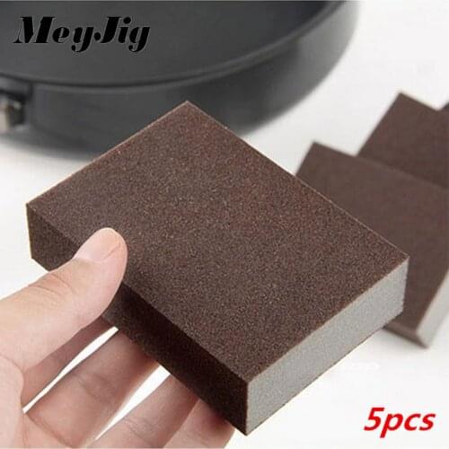 5 pcs/lot 100*70*25mm High Density Nano Emery Magic Melamine Sponge For Cleaning Homeware Kitchen Sponge Removing Rust Rub