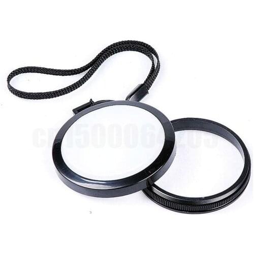 46mm Camera White Balance WB Lens Cap DC/DV with Filter Mount for all Brand DC/DV/DSLR/SLR Digital Camera lens or filter