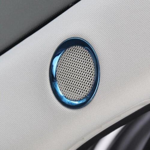 For Mazda CX-5 CX5 2017-2020 Interior Car Accessories Inner Front Door A Pillar Speakers Cover Trim Speaker Ring