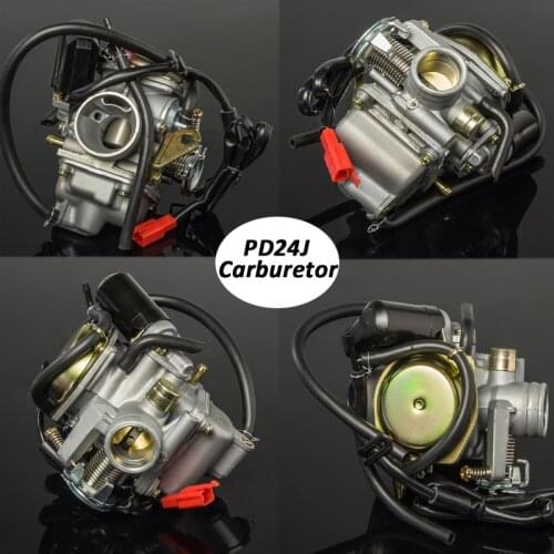 Motorcycle GY6 PD24J Carburetor Carb 125cc 150cc For BAJA Scooter 125cc PD24J Carburetor ATV Go Kart Scooter Motorcycle Parts