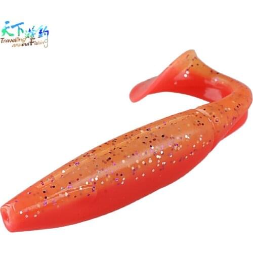 Travel Soft Fishing Lure 13.1cm/22.7g 3Pcs/lot Soft Baits Trout Bait Fishing Wobblers Leurre Souple Peche En Mer