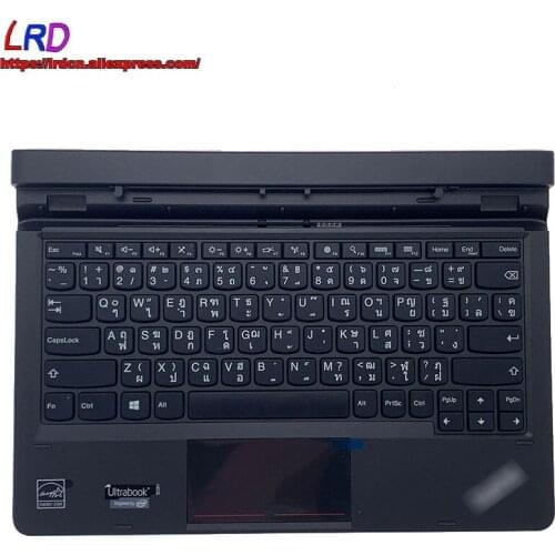 New Original TH Thai Dock Keyboard for Lenovo Thinkpad Helix 2nd Gen 20CG 20CH Ultrabook 00HW434 4X30G93886 SM10F45034