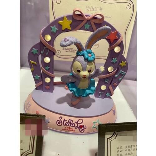 New style Shanghai Disney Ballet Bunny Star Delu Cartoon Luminous Stage Collectible Decoration Gift AG2603