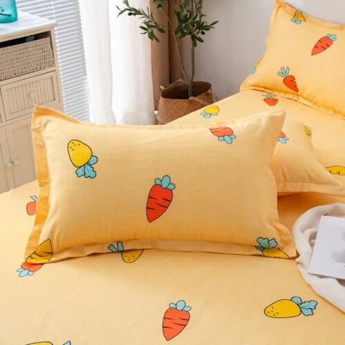 Modern 48x74cm Printing Pillowcase Polyester Skin-friendly Breathable Pillow Cover Case For Children Cover Cushion Adult Student