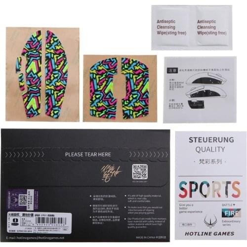 Hotline Games for logitech G Pro X Mouse Stickers Sweat Resistant Anti-slip Pad