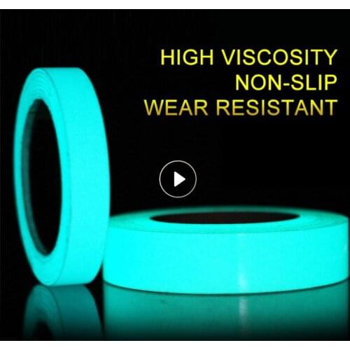 Luminous Tape Self-adhesive Tape Night Vision Glow Safety Warning Security Stage Home Decoration Glow In The Dark Hot Sale Tool