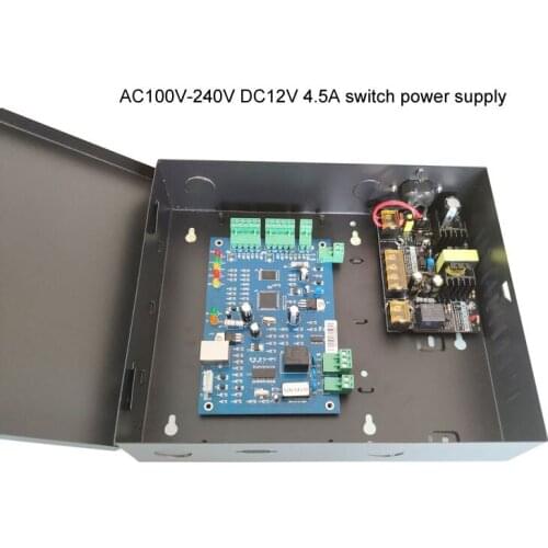 TCP/IP single Door Access Controller kit with power case 110V / 220v power supply support 20K Users 100K Events sn:B01-set