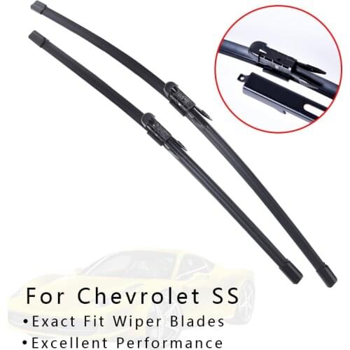XYWPER Wiper Blades for Chevrolet SS 2014 2015 2016 2017 Car Accessories Soft Rubber Windshield Wipers