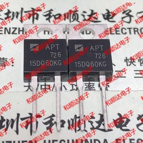10pcs/lot APT15DQ60KG New stock TO-220 600V 15A