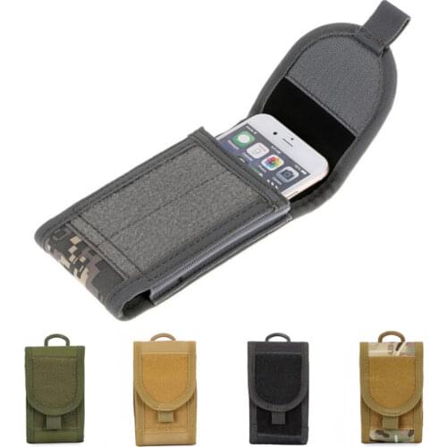 1000D Tactical Molle Pouch EDC Military Waist Bag Phone Holder Sport Waist Case Waterproof Nylon Sport Hunting Bags In Backpack