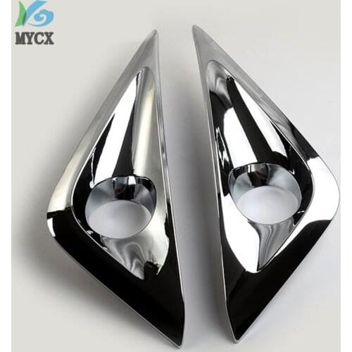 ABS chrome For Toyota Rush 2018 accessories fog light cover trim For Toyota Rush 2018 car-styling lamp hood
