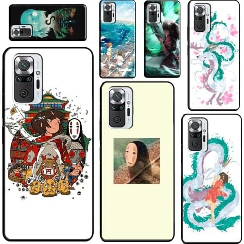 Spirited Away Anime For Xiaomi Redmi Note 10 9 Pro 8T 9S Note 7 8 Pro Case For Redmi 9 7A 8A 9A 9C 9T Cover
