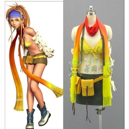 Final Fantasy X-2 Rikku Cosplay Costume