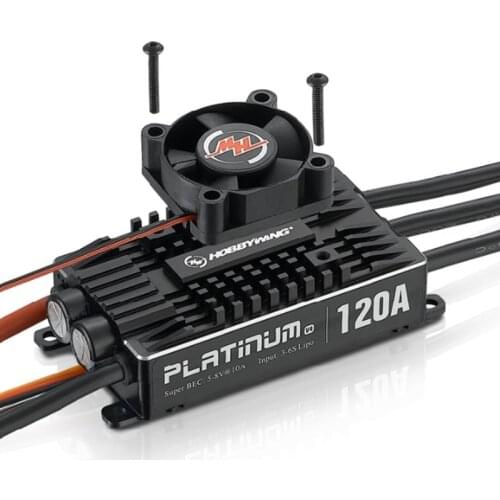 Hobbywing Platinum Pro V4 60A 80A 120A 3 to 6S Lipo BEC Empty Mold Brushless ESC for RC Aircraft Helicopter