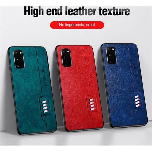 For Samsung Galaxy note 20 Ultra note 20 Leather Skin texture Cover For Samsung Galaxy S20 Ultra S20 20 light Phone Cases