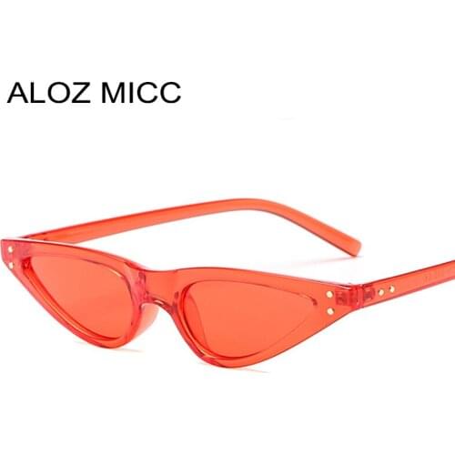 ALOZ MICC Fashion Cat eye Sunglasses Women Men Sexy Small Water Drops Frame Lady Brand Designer Sun Glasses Female Shades Q407