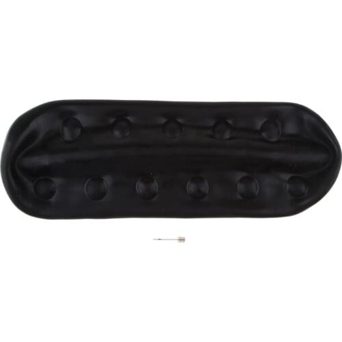 Inflatable Marine Fender 18.1x3.9" Boat Buffer Barrier Black/Red/Blue/Yellow