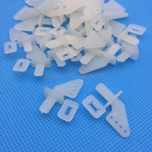 Nylon Pin Horns 21x11 (4 Hole) For RC Airplane Parts Remote Control Foam Electric Plane Aeromodelo FM11-605B