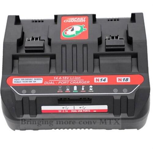Newest 6A Power Tool Lithium Battery Charger Replacement For Milwaukee 18V M18 battery Eu Plug high quality free shipping