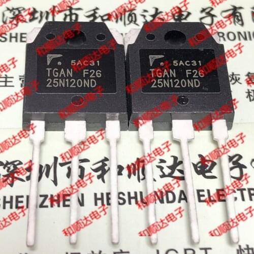 Original New 2pcs/ TGAN25N120ND TO-3P 1200V 25A