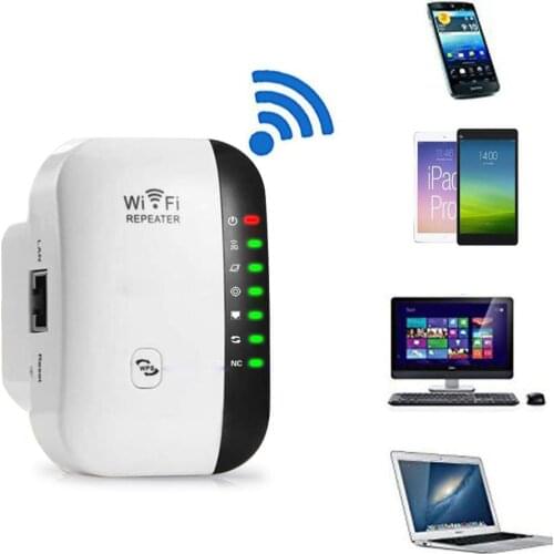 300Mbps Wireless WiFi Repeater WI FI Extender Wi-Fi Amplifier 802.11N/B/G Router Signal Network Repetidor Reapeter Access Point
