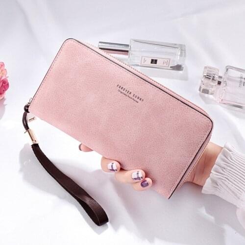 Women Wallets Long Style Multi-Functional Wallet Zipper Purse Soft PU leather Female Clutch ID Card Holder Ladies' Money Bag