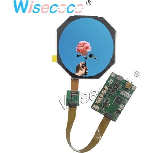 2.5 inch 480*480 Round LCD Panel TFT Display with Drive Controller Board Industrial project EV025Z6M-J80