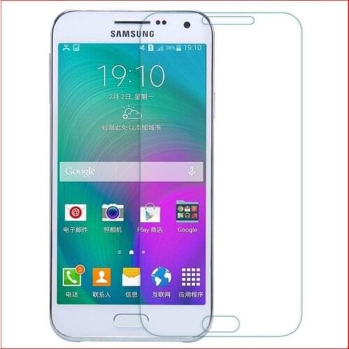 2.5D Tempered Glass for Samsung Galaxy E7 High Original 9H Explosion-proof Protective Film Screen Protector for E700
