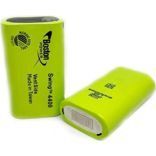 2pcs/lot New Battery Cell For BOSTON SWING 4400 Low Temperature Fuel 4400mAh 3.7V Lithium Batteries 13A Discharge