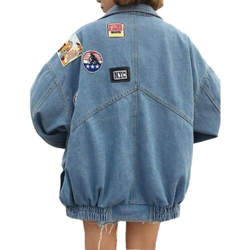 Женские джинсовые куртки AILOOGE China At AliExpress