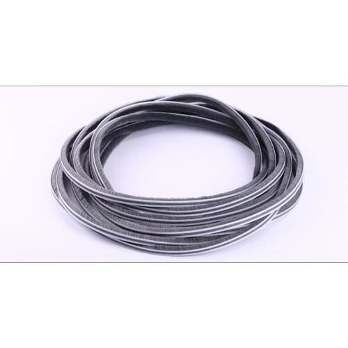 Felt Draught Excluder Wool Pile Seals Weatherstrip Insert Sliding Sash Screen Window Door Brush Seal 11mm 11x9mm 10m Gray