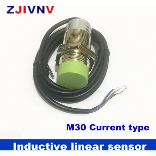 M30 Inductive linear sensor proximity switch current type,non-flush detect distance 15mm