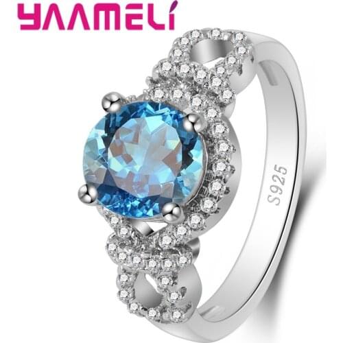 Exquisite Pave Many Clear Cubic Zirconia For Women Female Finger Rings Fine 925 Sterling Silver Jewelry Accessories Gift