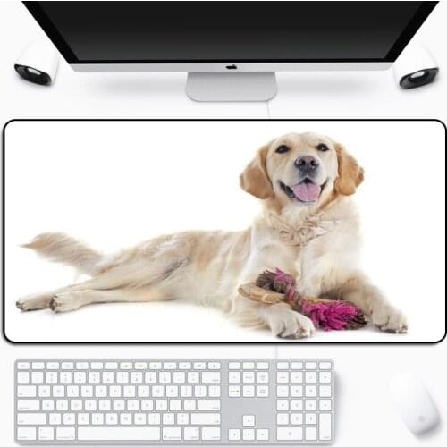 Cute Puppy Animal Mouse Pad Art Mouse Mat Large Mini Pc Carpet Pad Desk Accessories Non-slip Mat Desktop Computer Desk Mat