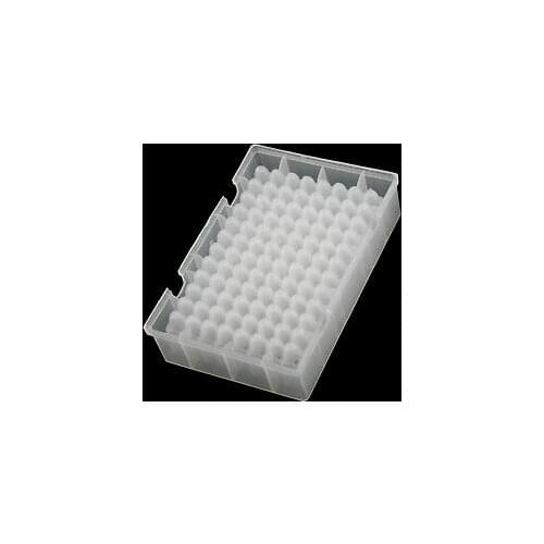 Lab 1.2ml 96 Square Shape Hole Well PCR Plate for DNA RNA Extraction