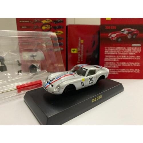 KYOSHO 1/64 FERRARI 250 GTO F1 RACING #25 Collect die casting alloy trolley model
