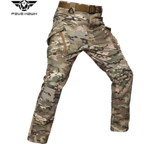 5XL Men Outdoor Military Tactical Softshell Pants Fleece Thick Thermal Waterproof Trousers Climbing Hunting Training Cargo Pants