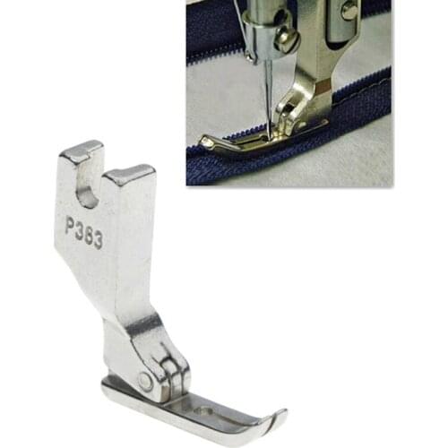 Stainless Industrial Zipper Presser Foot P363 For Brother Juki Sewing Machine