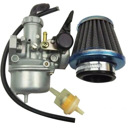 New Carburetor & Air Filter & Fuel Filter for Kawasaki KLX 110 Carb 2002-2010
