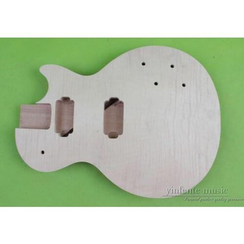 New Electric guitar Body Solid Body mahogany Flame Maple body guitar parts #862