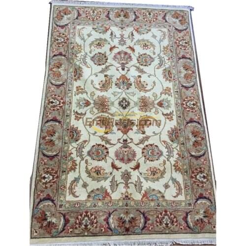 Plush rug handmade turkish carpet carved carpet Pure wool carpet